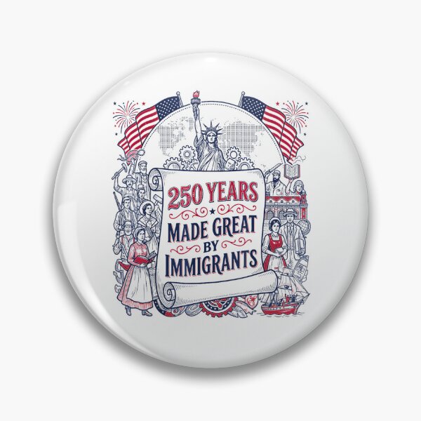 Item preview, 250 Years of Being Made Great By Immigrants designed and sold by Rahamkshop.