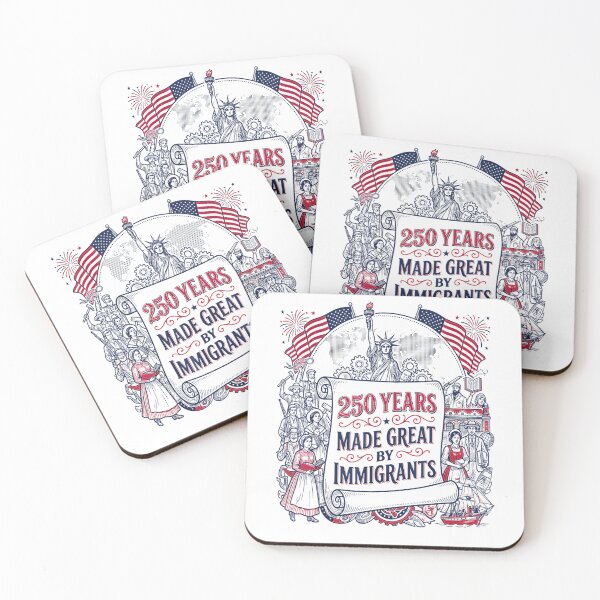 Item preview, 250 Years of Being Made Great By Immigrants designed and sold by Rahamkshop.