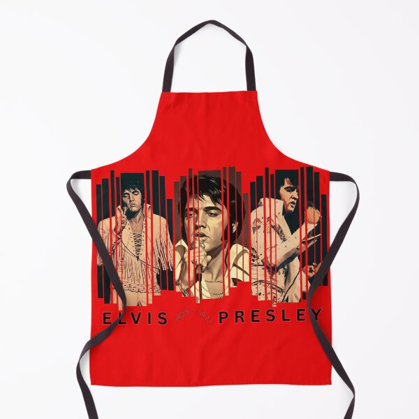 Item preview, Elvis Presley Vegas Years Striped Portrait T-Shirt designed and sold by TheThriftyBrit.