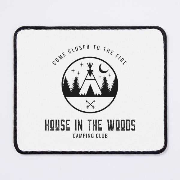 Item preview, Come Closer To The Fire House In The Woods designed and sold by AhinoraArtShop.