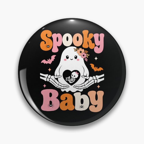 Item preview, Spooky Baby Ghost Pregnancy Reveal For Halloween Moms designed and sold by FreshVibe Prints.