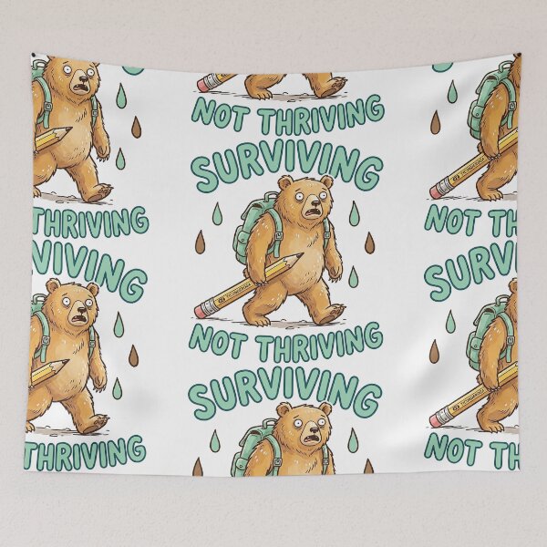 Item preview, Surviving Not Thriving designed and sold by hidetheyasin.