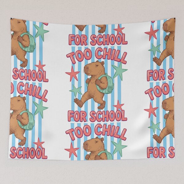 Item preview, Too Chill For School designed and sold by hidetheyasin.