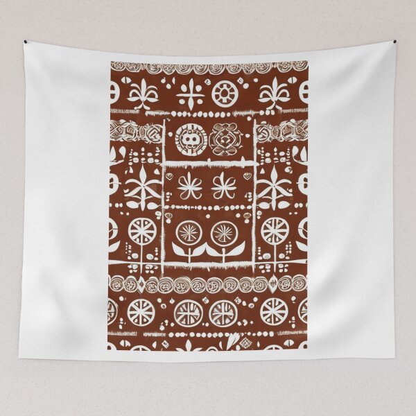 Item preview, Art - African Tribal Pattern, Contemporary Bohemian Aesthetic designed and sold by Reverso-Design.
