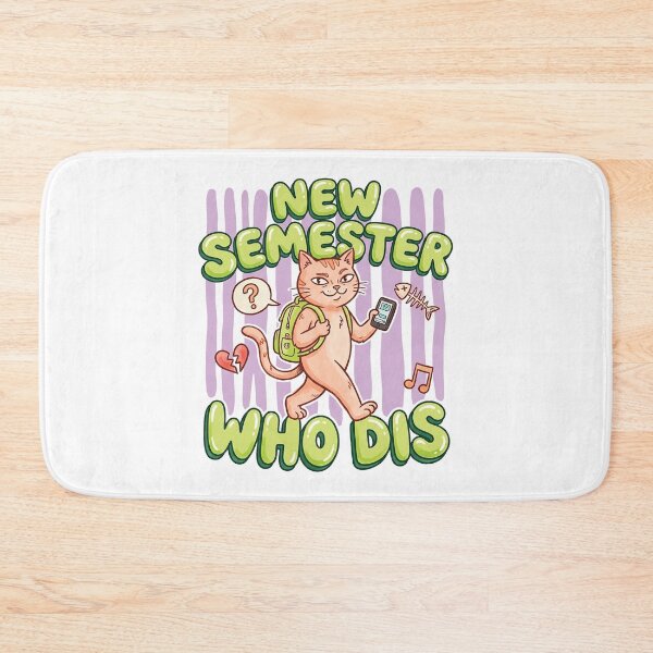 Item preview, New Semester Who Dis designed and sold by hidetheyasin.