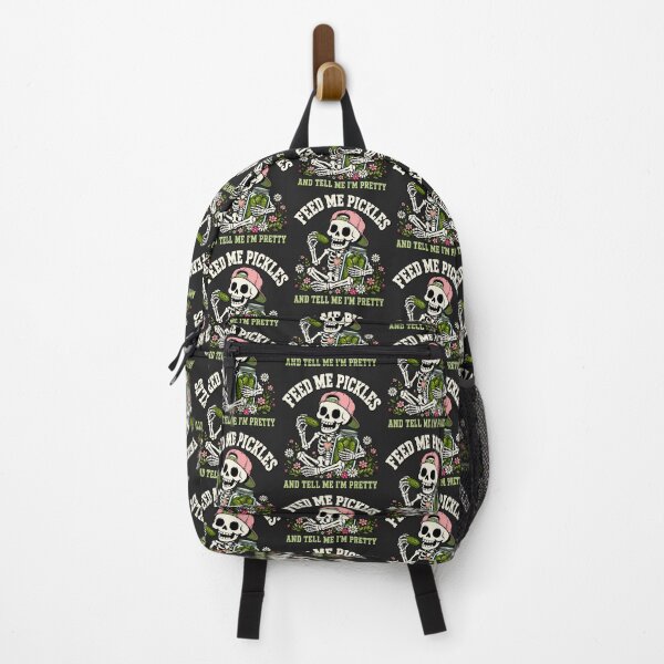 Item preview, Feed Me Pickles And Tell Me Im Pretty Skeleton designed and sold by DigitalGlade.
