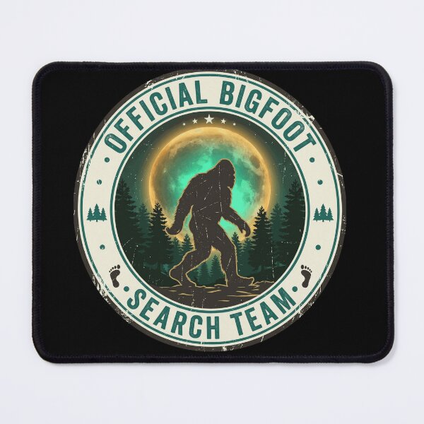 Item preview, Official Bigfoot Search Team Moon Badge designed and sold by Roy & Tiffany.