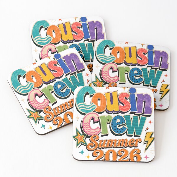 Item preview, Cousin Crew Summer 2026 T-Shirt, Matching Family Vacation Gift, Retro Cousins Reunion Graphic Tee, Summer Trip Shirt designed and sold by Velnoxar.