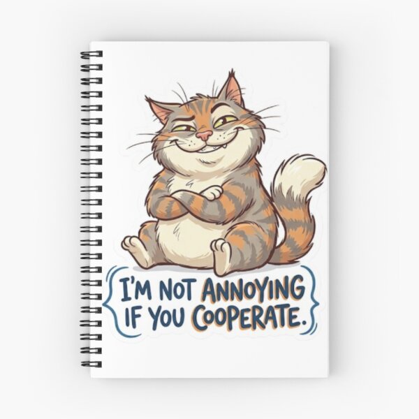 Item preview, Cat Not Annoying If You Cooperate designed and sold by Snurly.