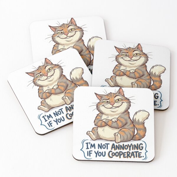 Item preview, Cat Not Annoying If You Cooperate designed and sold by Snurly.