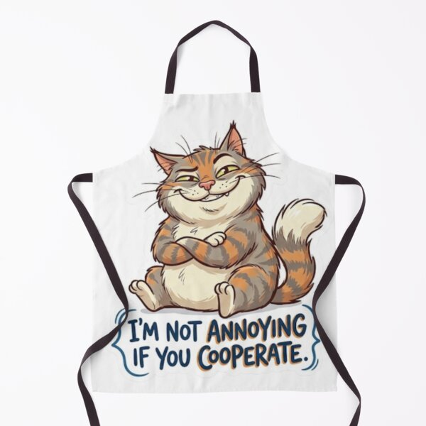 Item preview, Cat Not Annoying If You Cooperate designed and sold by Snurly.