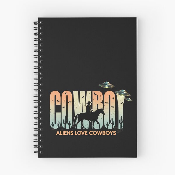 Item preview, Aliens Love Cowboys Vintage Cowboy UFO Western Design designed and sold by Dinaelsherkawy.