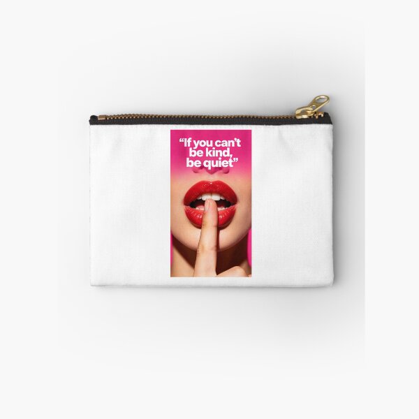Item preview, If you can’t be kind, be quiet painted red lips  designed and sold by carlsmart1.