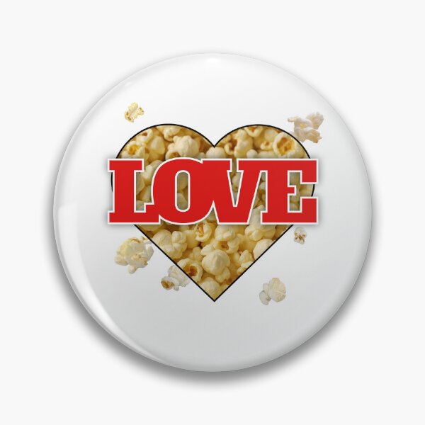 Item preview, Popcorn LOVE - Red LOVE designed and sold by The Bearded Dandy.