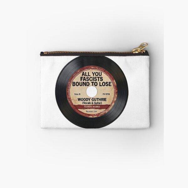 Item preview, Woody Guthrie All you Fascists Bound to Lose record designed and sold by mariobonifacio.