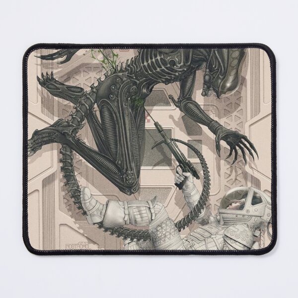 Item preview, Alien Vintage Sci-Fi Horror: Xenomorph, Ripley & Movie Quote Fan Art designed and sold by benja-08.
