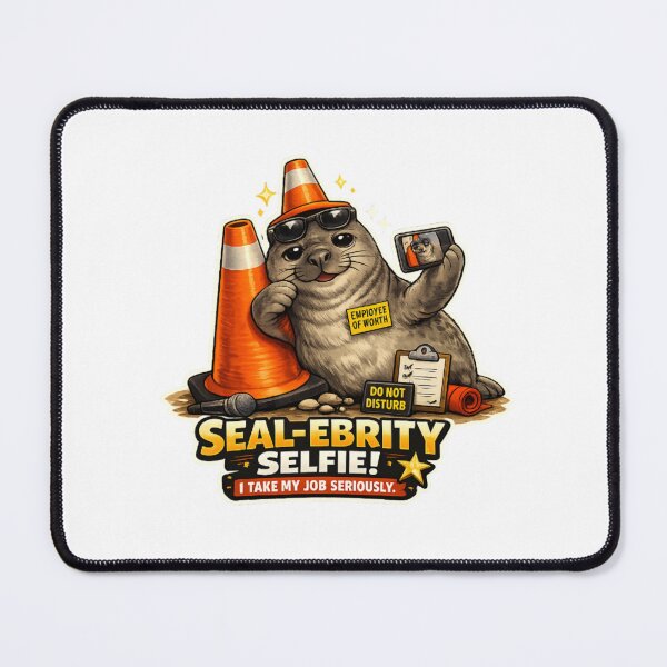 Item preview, Neil the Seal - I Take my Job Seriously designed and sold by Sloyar.