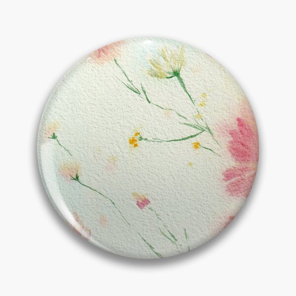Item preview, Wildflowers meadow watercolor painting  designed and sold by cyncolour.