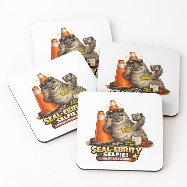 Item preview, Neil the Seal - I Take my Job Seriously designed and sold by Sloyar.