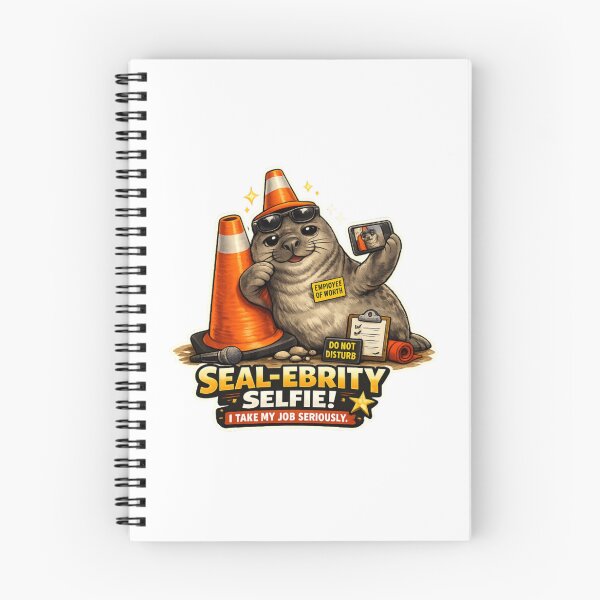 Item preview, Neil the Seal - I Take my Job Seriously designed and sold by Sloyar.