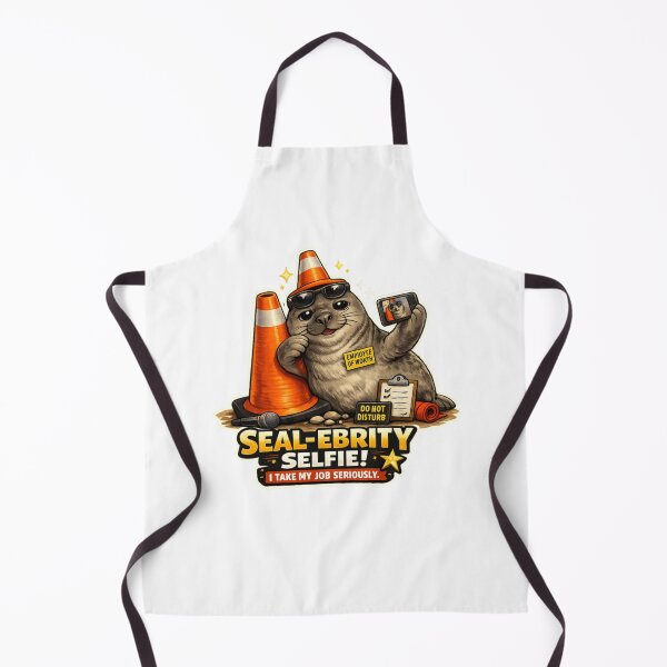 Item preview, Neil the Seal - I Take my Job Seriously designed and sold by Sloyar.