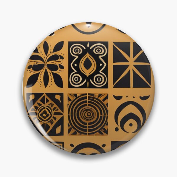 Item preview, Art - African-Inspired Patterns, Contemporary Bohemian Aesthetic designed and sold by Reverso-Design.