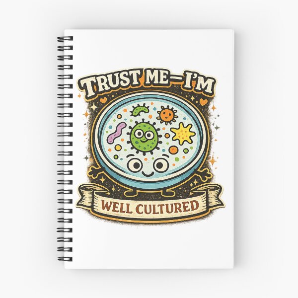 Item preview, Trust me - I'm well cultured. Microbiologist nerdy humor. designed and sold by Makanahele.