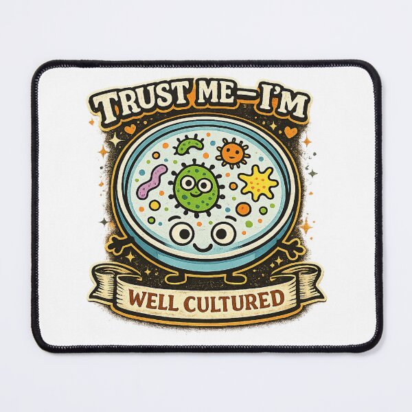 Item preview, Trust me - I'm well cultured. Microbiologist nerdy humor. designed and sold by Makanahele.