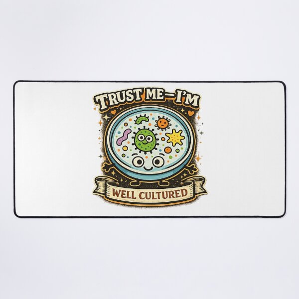Item preview, Trust me - I'm well cultured. Microbiologist nerdy humor. designed and sold by Makanahele.