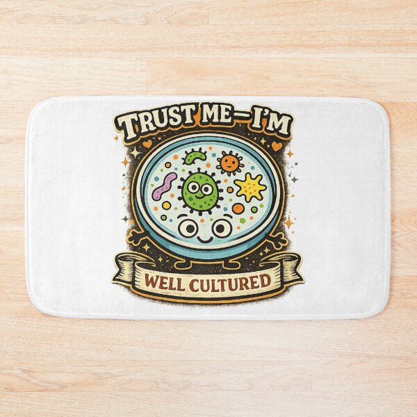 Item preview, Trust me - I'm well cultured. Microbiologist nerdy humor. designed and sold by Makanahele.