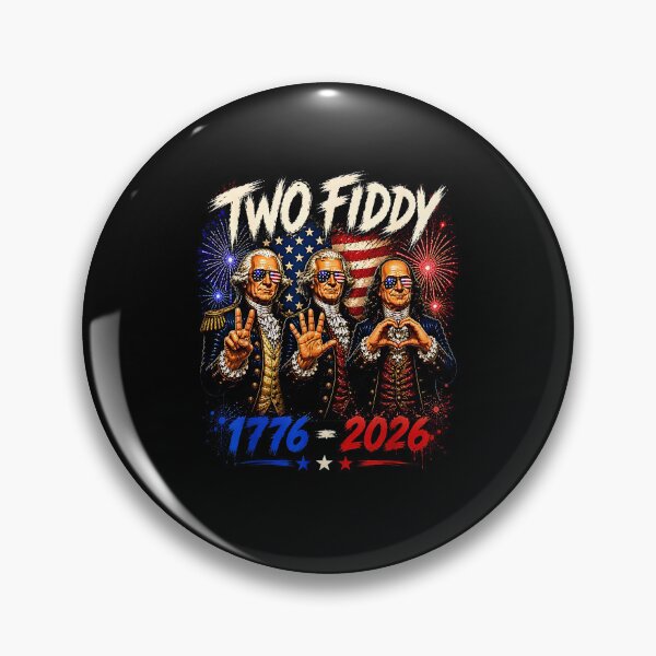 Item preview, Two Fiddy 250th Anniversary 1776-2026 – Funny George Washington Patriotic Design designed and sold by Rahamkshop.