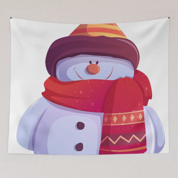 Item preview, Cartoon-style snowman designed and sold by styler2027.