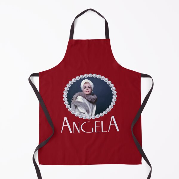 Item preview, Angela in Pearls (on Red) designed and sold by PawsitiveMum3.