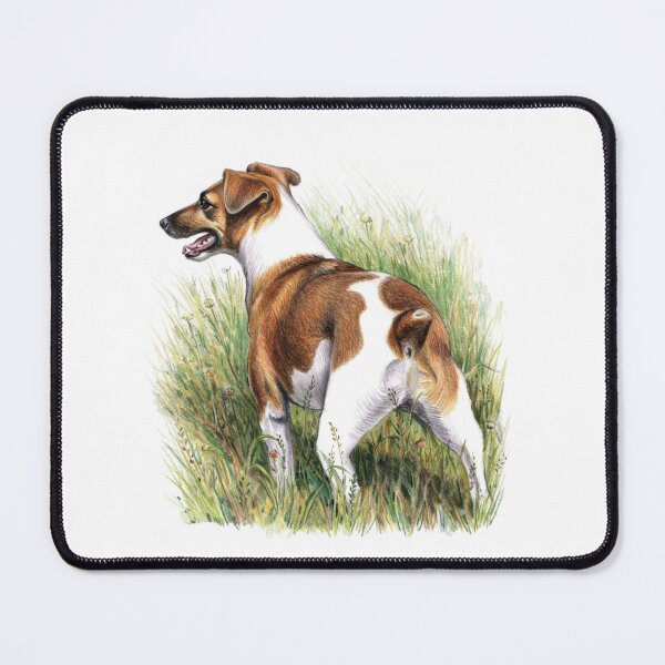 Item preview, Jack Russell Terrier DOG, Hand Drawn Illustration designed and sold by JoyfulWhimsy.
