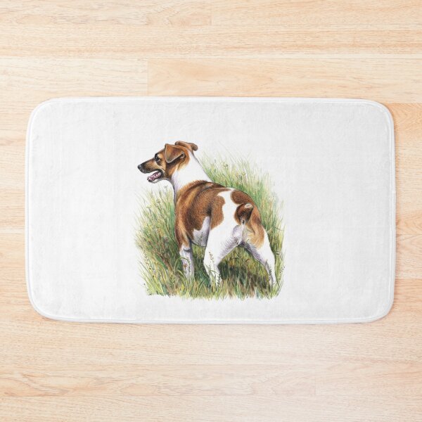 Item preview, Jack Russell Terrier DOG, Hand Drawn Illustration designed and sold by JoyfulWhimsy.