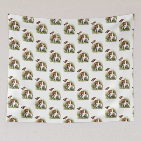 Item preview, Jack Russell Terrier DOG, Hand Drawn Illustration designed and sold by JoyfulWhimsy.
