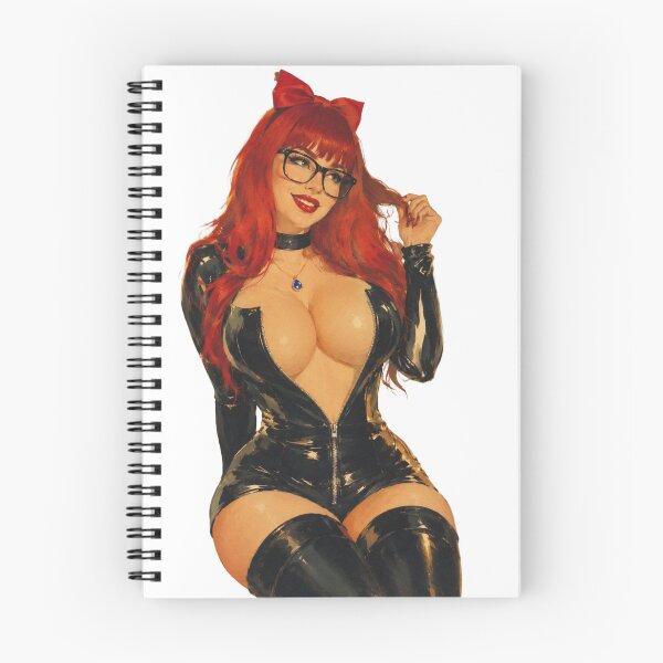 Item preview, Goth Pin-Up Girl | Vintage Latex Bombshell Original Character designed and sold by Cosplayvintage.