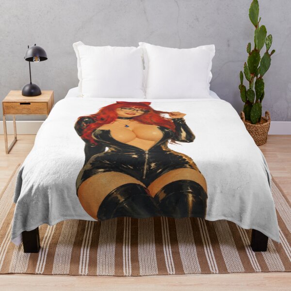 Item preview, Goth Pin-Up Girl | Vintage Latex Bombshell Original Character designed and sold by Cosplayvintage.