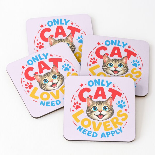 Item preview, ONLY CAT LOVERS NEED APPLY 3 designed and sold by DigitalandPhoto.