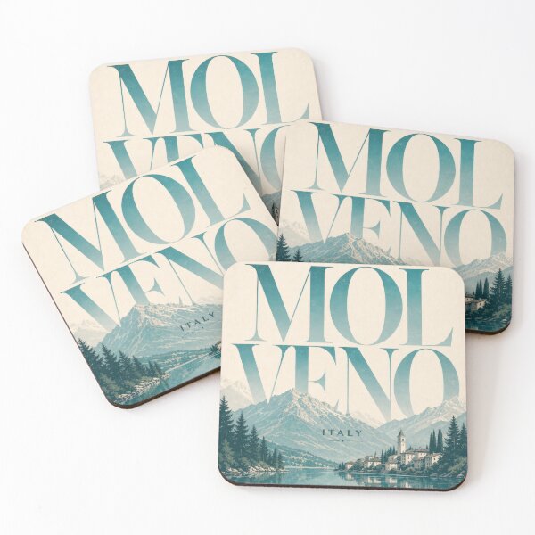 Item preview, Molveno – Elegant Alpine Typography Poster designed and sold by Klysztof.