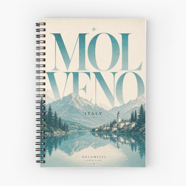 Item preview, Molveno – Elegant Alpine Typography Poster designed and sold by Klysztof.