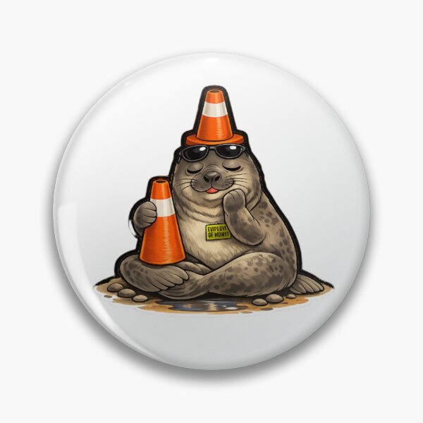 Item preview, Neil the Seal - I Take my Job Seriously designed and sold by Sloyar.