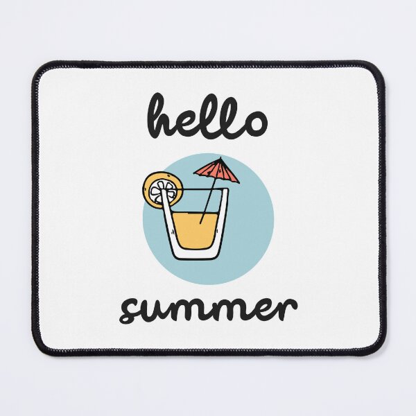 Item preview, Summer Beach Cocktail Cute Tropical Art designed and sold by AhinoraArtShop.