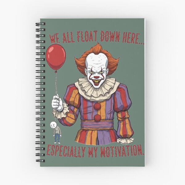 Item preview, Creepy Balloon Clown – Dark Horror Motivation Quote | Gothic Halloween Design designed and sold by puzzell.