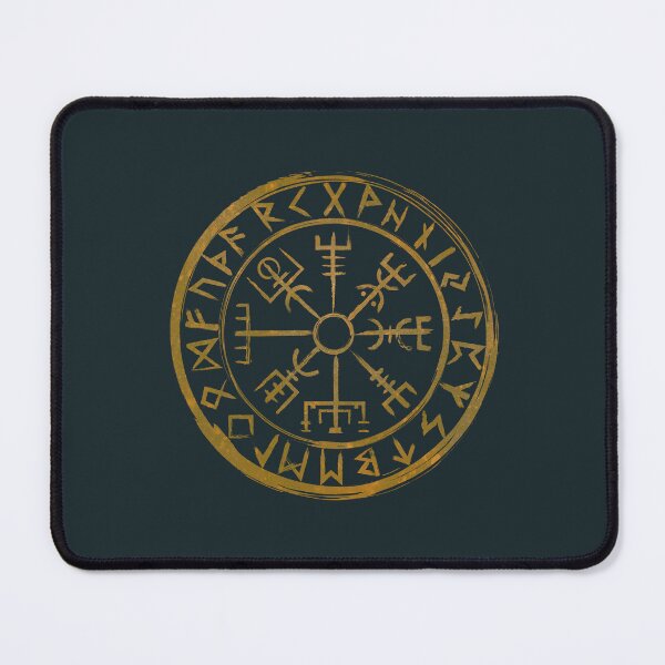Item preview, Vegvisir Viking Compass - Norse Runes Protection Symbol designed and sold by Lidra Zehcnas.