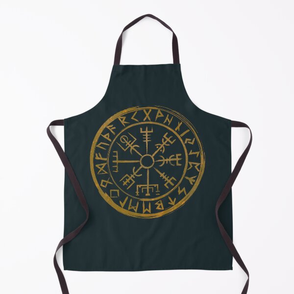 Item preview, Vegvisir Viking Compass - Norse Runes Protection Symbol designed and sold by Lidra Zehcnas.