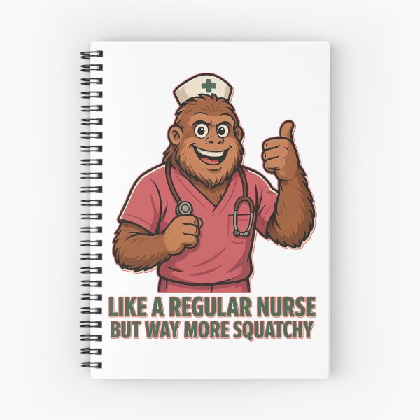 Item preview, Funny Squatchy Nurse Bigfoot Design designed and sold by Roy & Tiffany.