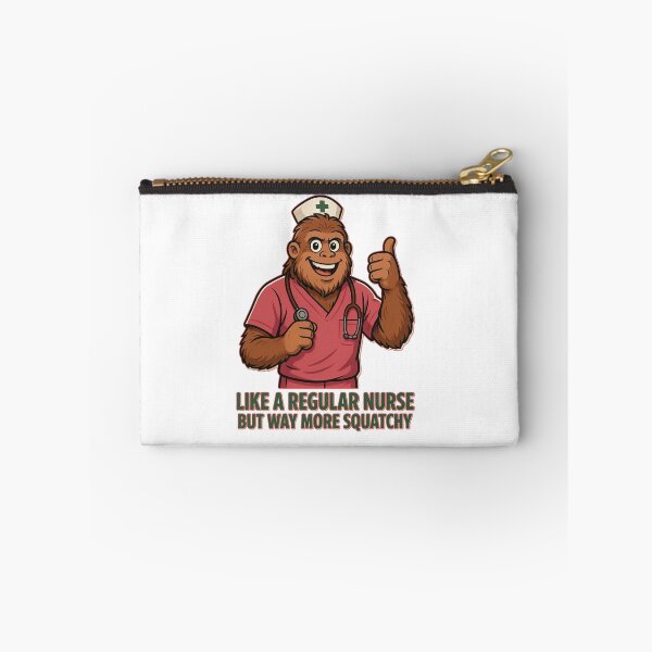 Item preview, Funny Squatchy Nurse Bigfoot Design designed and sold by Roy & Tiffany.
