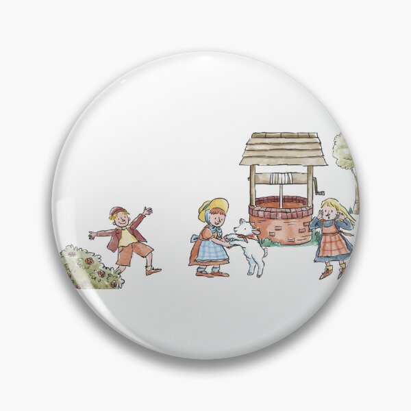 Item preview, Children Playing by the Well designed and sold by Little Whimsy by Sgl.