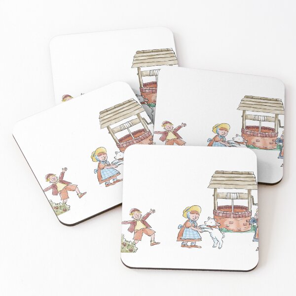 Item preview, Children Playing by the Well designed and sold by Little Whimsy by Sgl.